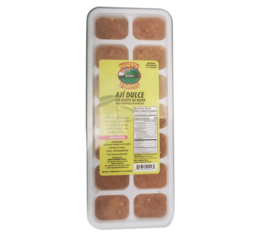 Ají dulce con aceite de Oliva